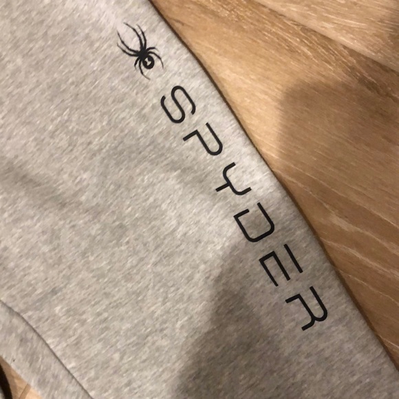 SPYDER fleece Joggers Size Large fits like XL - Picture 4 of 6